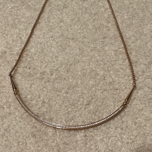 Kendra Scott adjustable necklace in rose gold - Picture 2 of 3